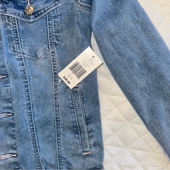 Nicole Miller denim jacket size small NWT - Picture 3 of 8
